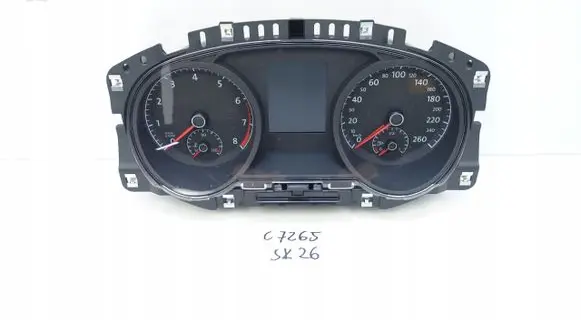 Volkswagen Golf VII Speedometer (instrument cluster) 5G1920740D
