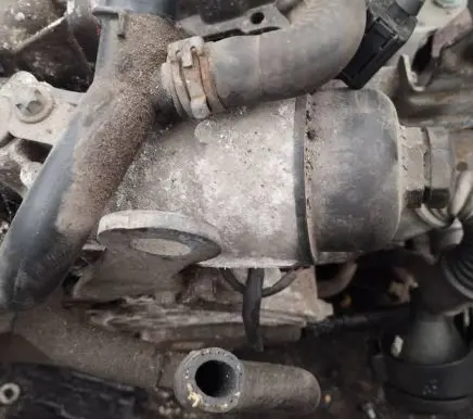 Mercedes-Benz A W169 Oil filter cover 