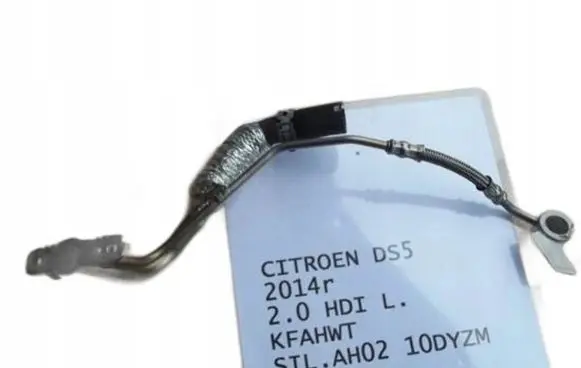 Citroen DS5 Turbo turbocharger oiling pipe/hose