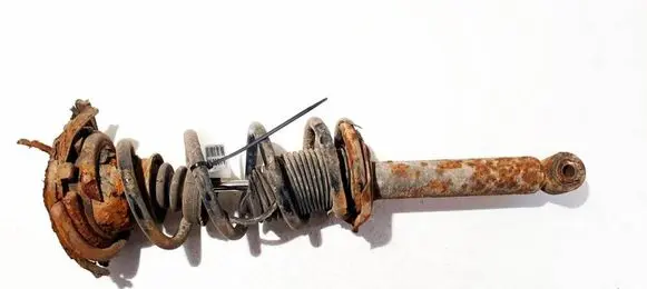 Rear shock absorber/damper