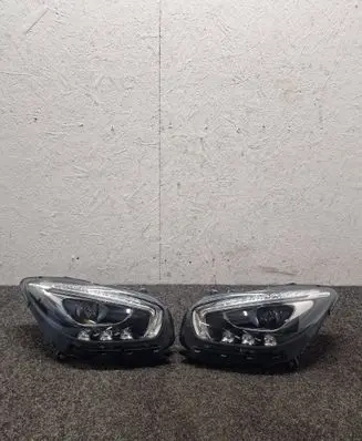 Mercedes-Benz AMG GT R190 C190 Headlights/headlamps set A190906660 A190906650
