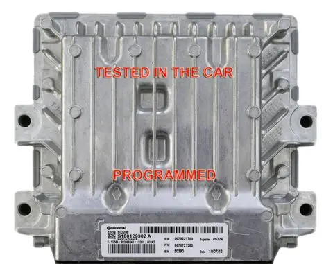 Fiat Ducato Engine control unit/module 9676721380 9679221780 S180129302A