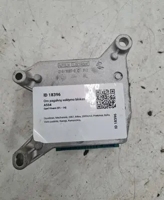 Opel Vivaro Airbag control unit/module 6083616008