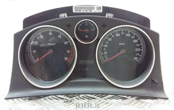 Opel Zafira B Speedometer (instrument cluster) 13267552