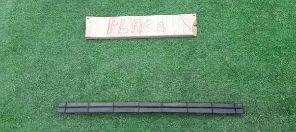Peugeot 3008 I Front bumper lower grill 9672277877