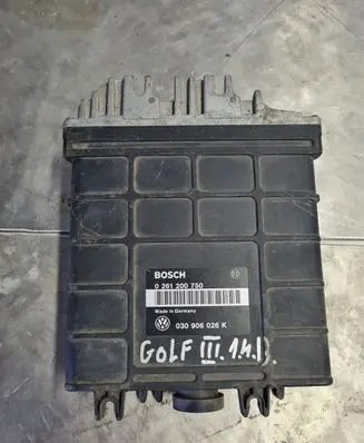 Volkswagen Golf III Engine control unit/module 0261200750 030906026K