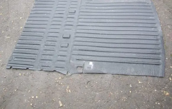 Volkswagen Caddy Trunk/boot mat liner 2K0863717B