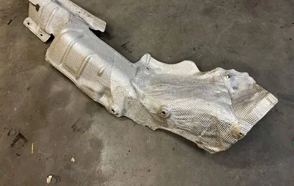 Mercedes-Benz GLS X166 Exhaust heat shield A1666821800