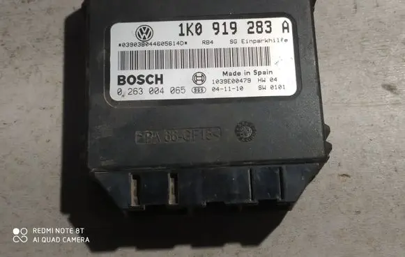 Volkswagen Golf V Parking PDC control unit/module 1K0919283A 1039S00479 0263004065