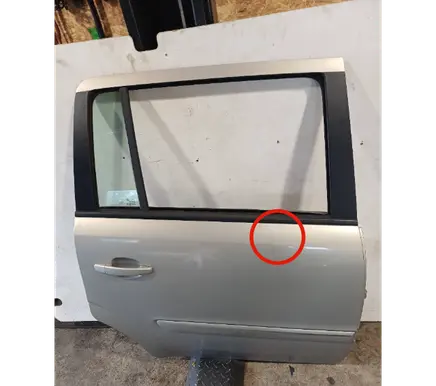Rear door