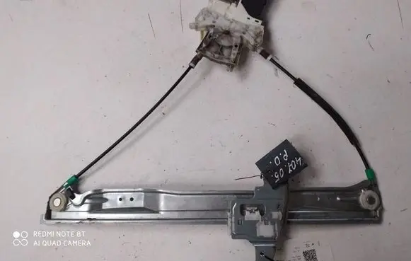Peugeot 407 Front door window regulator with motor 9646594480