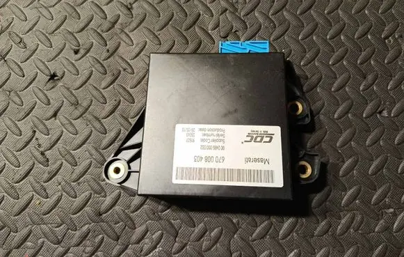 Maserati Quattroporte Suspension control unit/module 670008403