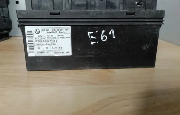 BMW 5 E60 E61 Comfort/convenience module 9176069 6135917606901