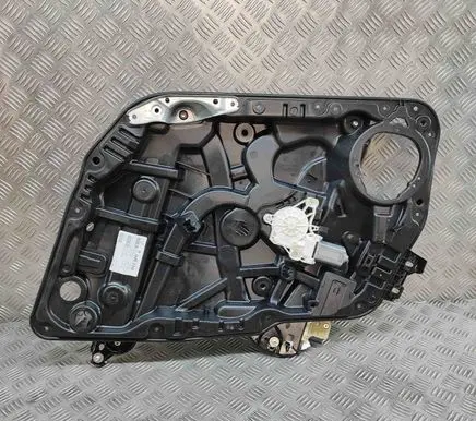 Front door window regulator with motor
