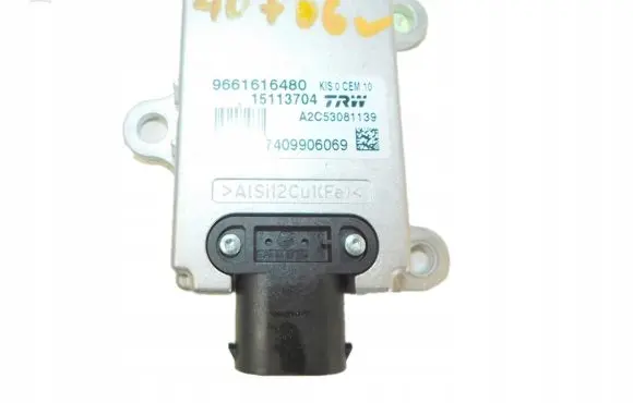 Peugeot 407 ESP (stability system) control unit 9661616480