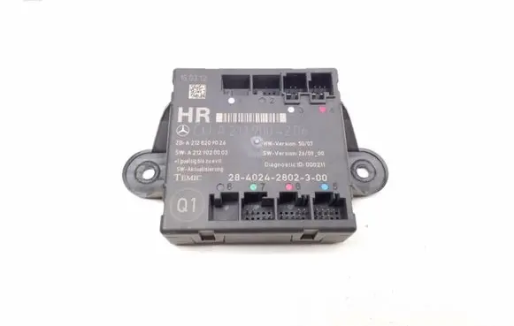 Mercedes-Benz E W212 Door control unit/module A2129004206