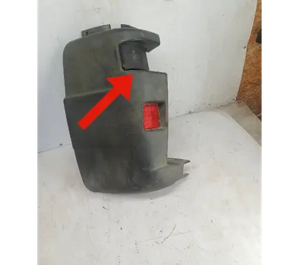 Fiat Ducato Rear bumper corner part panel trim 130413701 3146