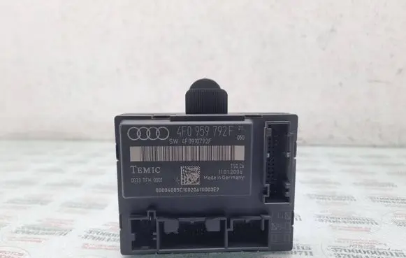 Audi A6 S6 C6 4F Door control unit/module 4F0959792F 4F0910792F