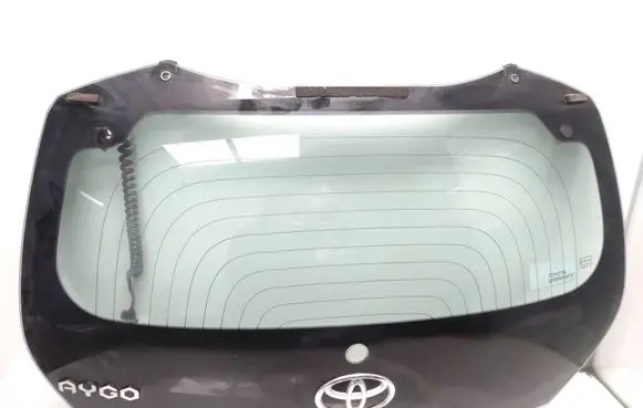 Toyota Aygo AB40 Rear windscreen/windshield window 43R00050 821840h0300 DOT24M62AS2