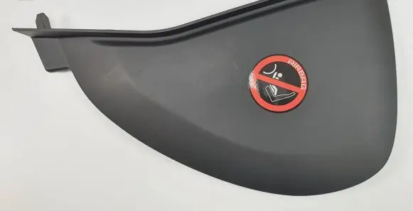 Jaguar XF X250 Dashboard side end trim 8X23-F04481-A