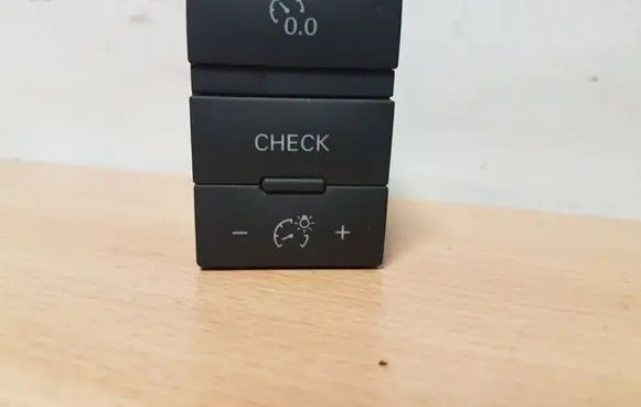 Panel lighting control switch