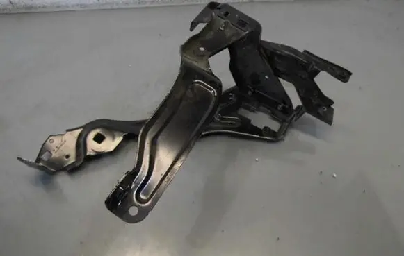 Engine bonnet/hood lock trim molding