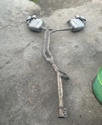 Porsche Macan (95B) Muffler/silencer 95B253611D 95B253612D