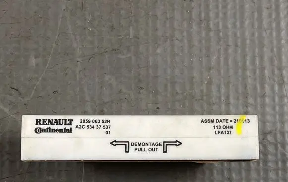Renault Captur Antenna control unit 285906352R