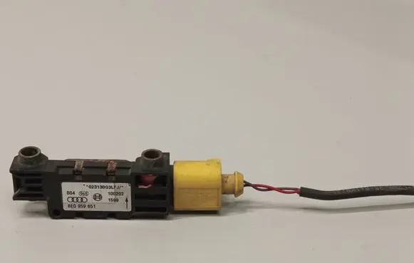 Airbag deployment crash/impact sensor