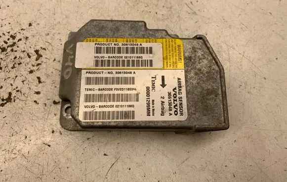Volvo S40, V40 Airbag control unit/module 30613048A F3V2D11B53 021011188Q