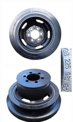Peugeot 208 Crankshaft pulley 9822598180