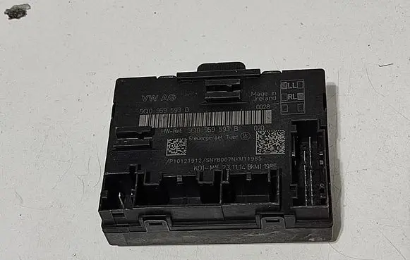 Audi A3 S3 8V Door control unit/module 5Q0959593D 5Q0959593B
