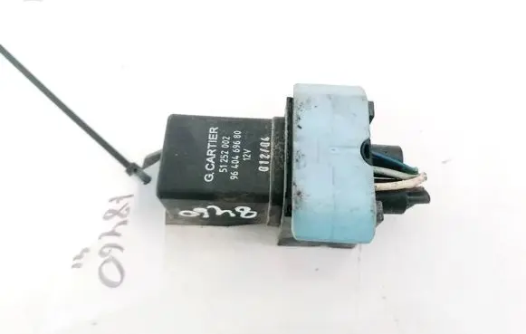 Peugeot 607 Glow plug pre-heat relay 9640469680 51252002