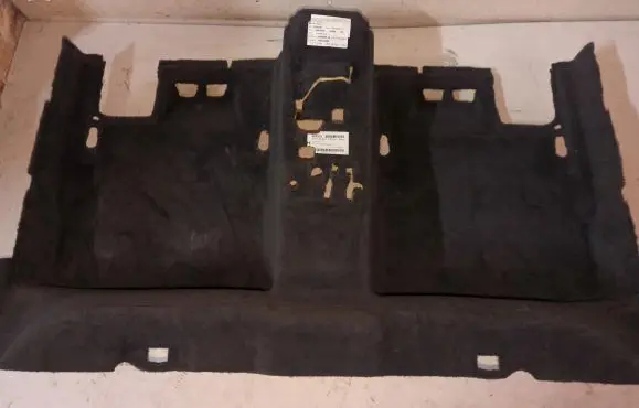 BMW 5 E60 E61 Rear floor carpet liner 6968885