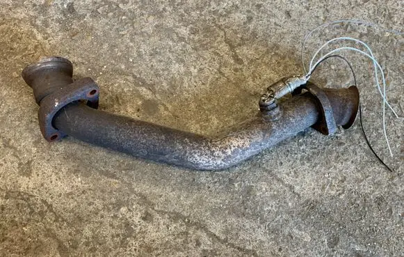 Mercedes-Benz S W140 Exhaust gas pipe 1404901820