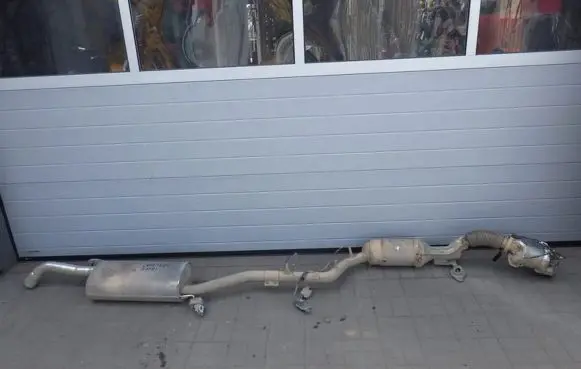 Volkswagen Crafter Catalyst/FAP/DPF particulate filter 