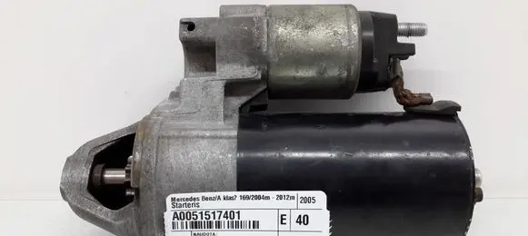 Mercedes-Benz A W169 Starter motor A0051517401