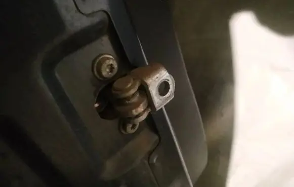 Opel Meriva A Rear door check strap stopper