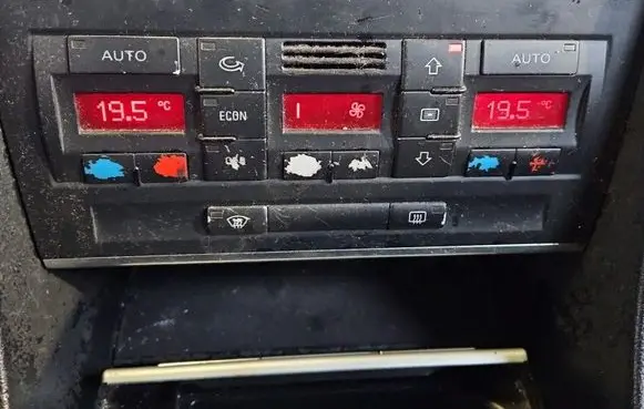 Audi A4 S4 B6 8E 8H Climate control/heater control trim 8E0820043H IMPRK1531535