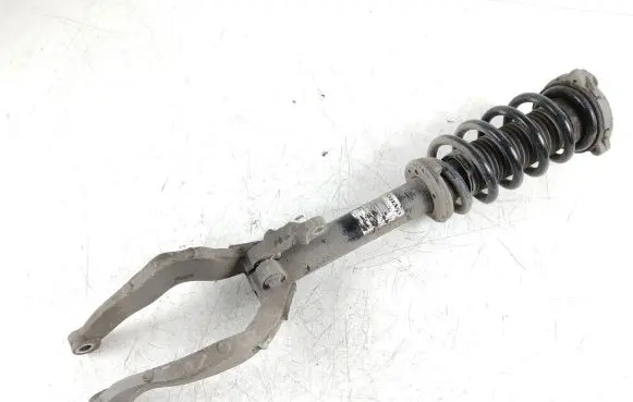Front shock absorber with coil spring
