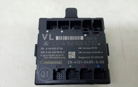 Mercedes-Benz B W246 W242 Door control unit/module A1669006202