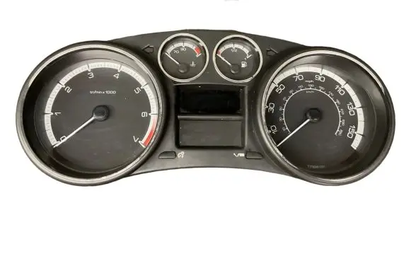 Peugeot 308 Speedometer (instrument cluster) 9665107780