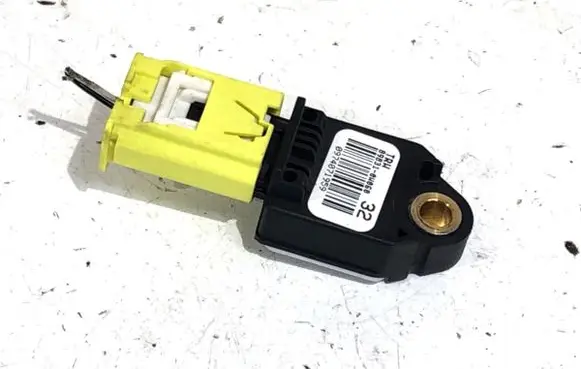 Airbag deployment crash/impact sensor