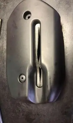 Steering wheel column trim
