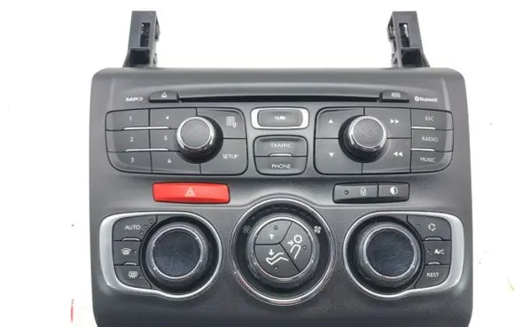 Citroen DS4 Interior fan control switch 9666027877