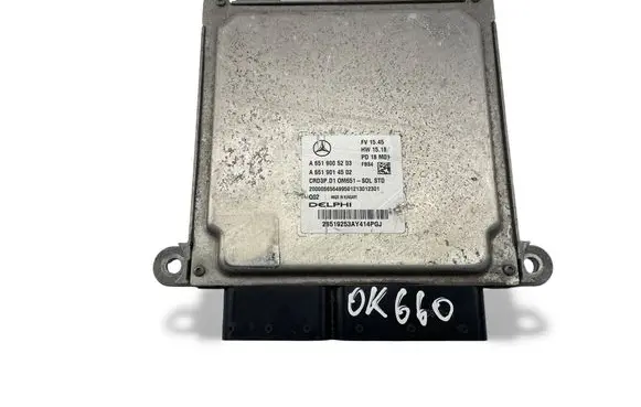 Mercedes-Benz C W205 Engine control unit/module ECU A6519005203 A6519014502