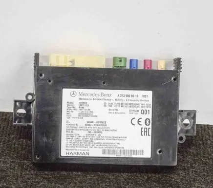 Mercedes-Benz C W205 Bluetooth control unit module A2139029208 A2139008013