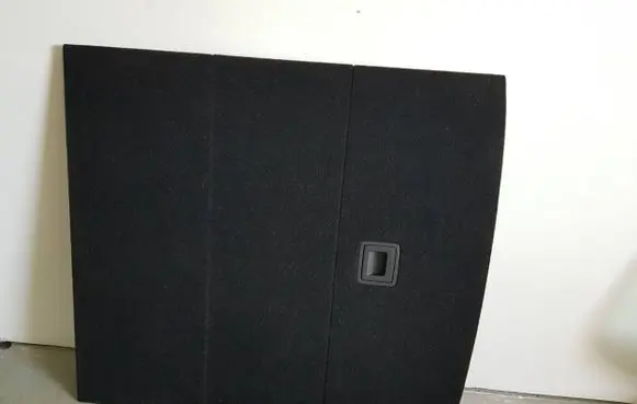 Volkswagen PASSAT B7 Trunk/boot floor carpet liner 3C9863463M