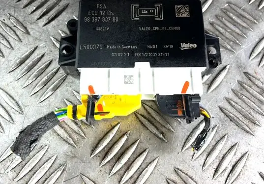 Peugeot 2008 II Parking PDC control unit/module 9838793780
