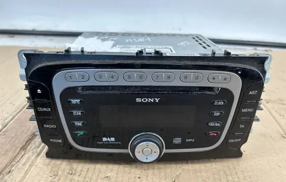 Ford S-MAX Radio/CD/DVD/GPS head unit S0CD1X V003002 22092010